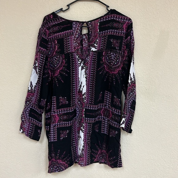 Mink Pink x Urban Outfitters womans Purple Black mini Dress M - Picture 6 of 6